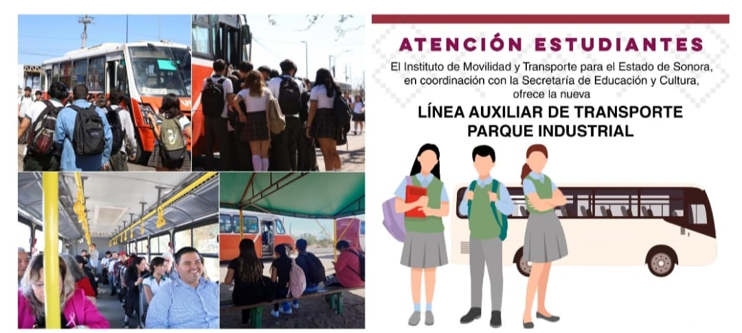 Inicia Imtes operaciones de línea auxiliar de transporte Parque Industrial