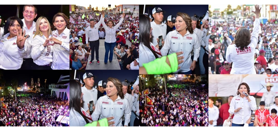 Sonora se pinta de guinda: Lorenia Valles