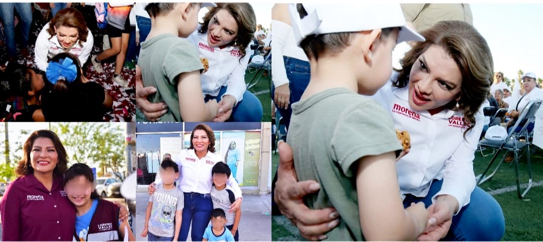 Con Morena las niñas y los niños seguirán tendiendo bienestar: Lorenia Valles