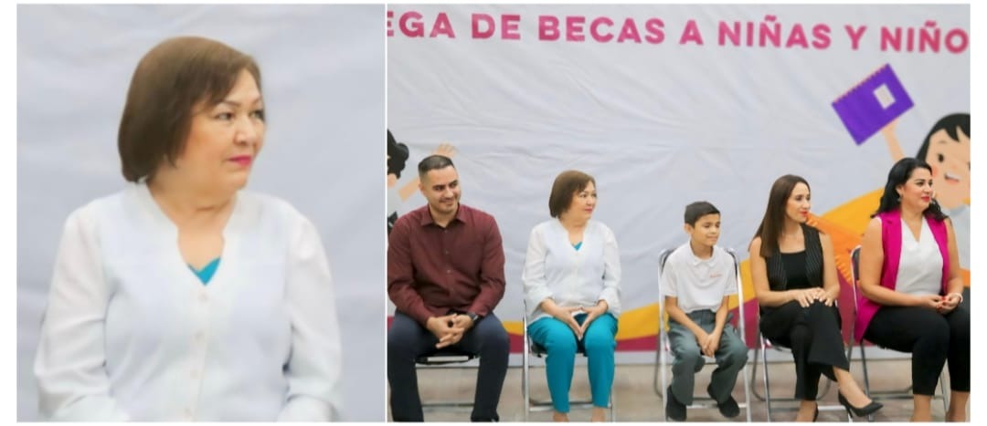 ENTREGAN BECAS GOBIERNO MUNICIPAL Y ESTATAL A NIÑAS Y NIÑOS DE CAJEME
