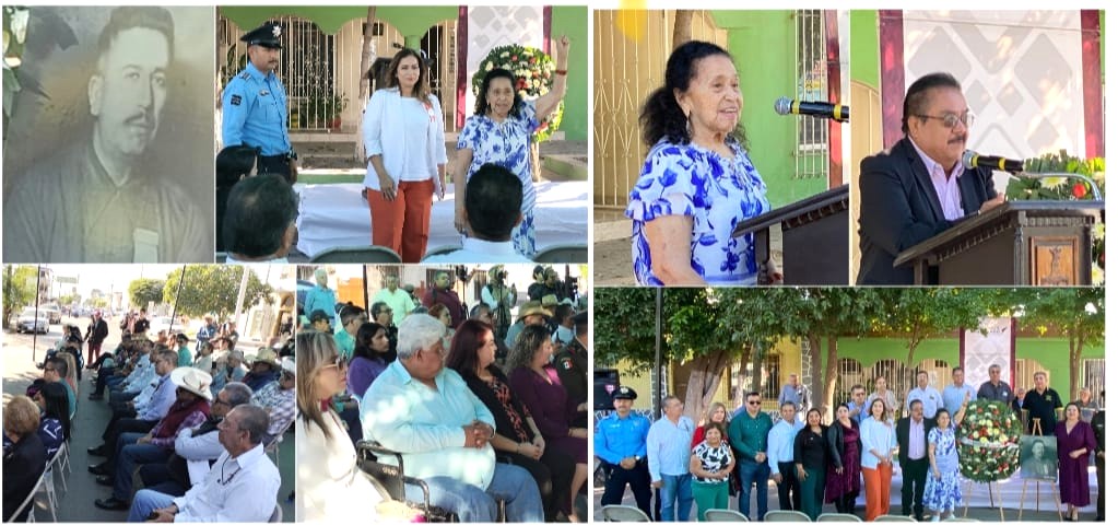 GOBIERNO DE CAJEME CONMEMORA 72 ANIVERSARIO LUCTUOSO DE MAXIMILIANO R. LÓPEZ