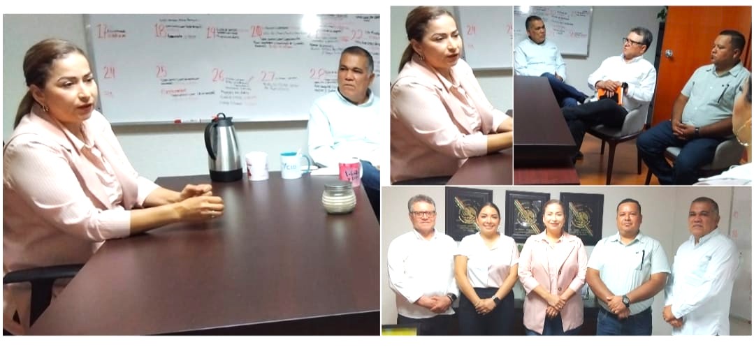 MARINA HERRERA RECIBE  AL SNTE SECCIÓN 28 EN CAJEME