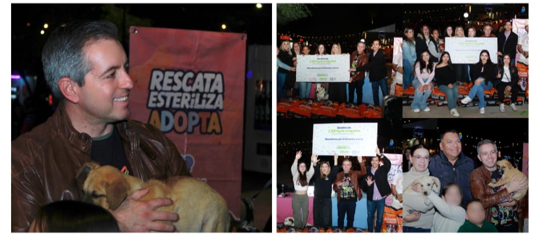 Entrega Omar Del Valle Colosio más de tres toneladas de croquetas a agrupaciones de rescate animal