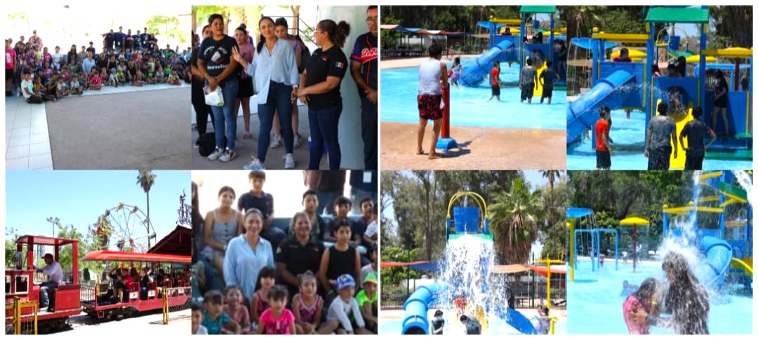 DISFRUTAN DEL PARQUE INFANTIL OSTIMURI NIÑAS Y NIÑOS DE ESPERANZA