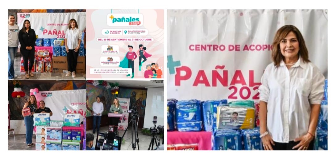DIF CAJEME DA INICIO A LA CAMPAÑA “+ Pañales 2024” EN APOYO A PERSONAS VULNERABLES
