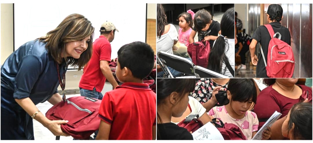 DIF CAJEME RESPALDA LA EDUCACIÓN CON ENTREGA DE MÁS DE 700 PAQUETES DE ÚTILES ESCOLARES