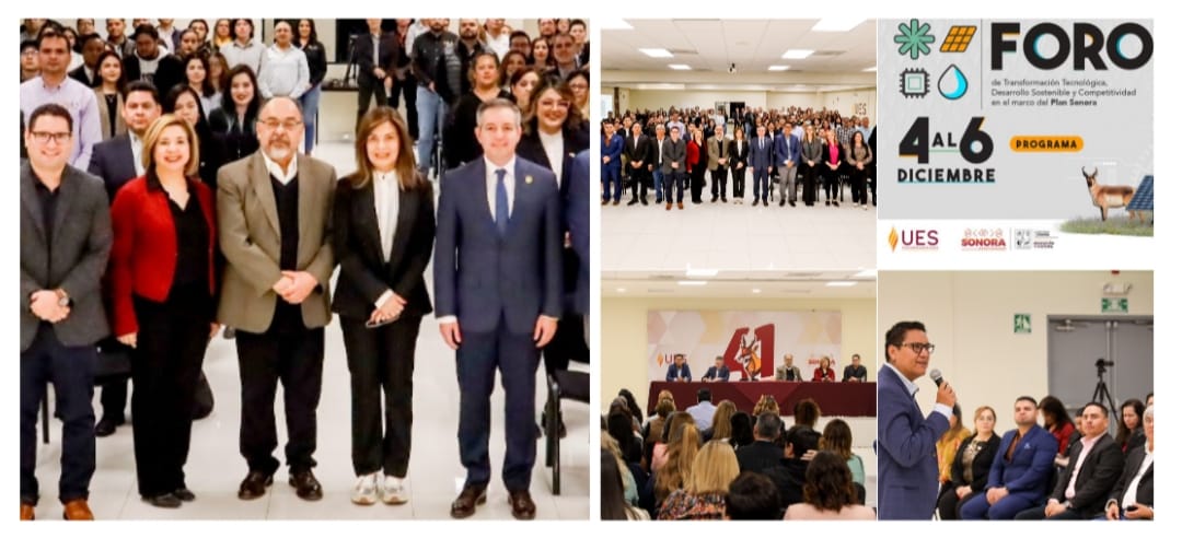 La UES reafirma su compromiso con el Plan Sonora impulsado por el gobernador Durazo, con foro e investigación: Patricia Patiño