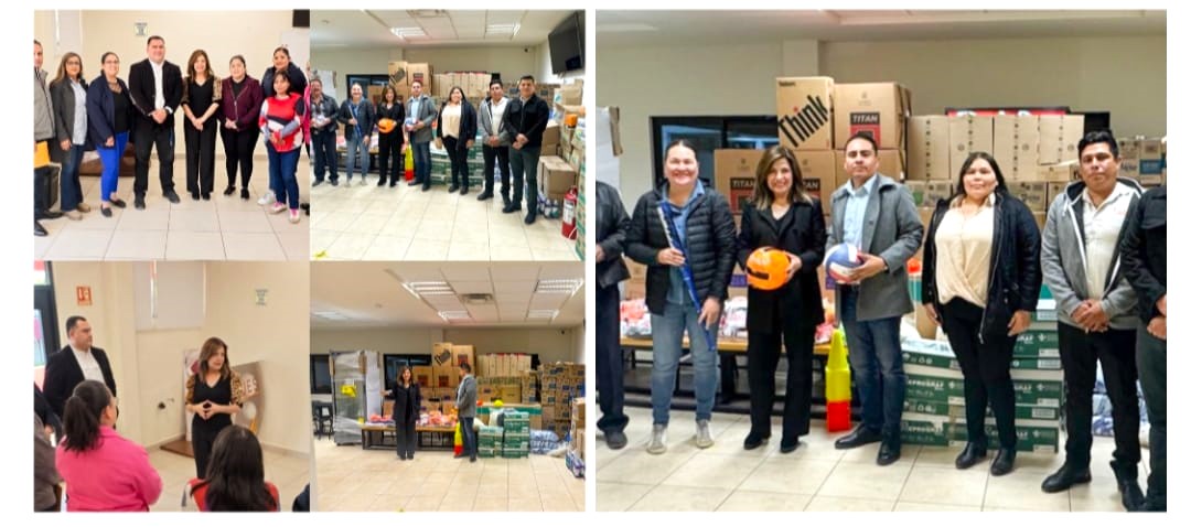 RECTORA DE UES &nbsp;PATRICIA PATIÑO, ENTREGA EQUIPO DE CÒMPUTO Y ARTÌCULOS DEPORTIVOS A LA UNIDAD UES DE BJ