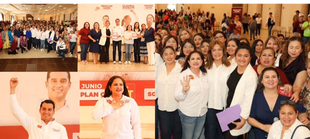 Celida y Froylán entregarán manifiesto de las Mujeres de Cien a la Dra. Claudia Sheinbaum