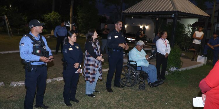 FORTALECE SSPM EL PROGRAMA POLICÍA COMUNITARIO EN EL FRACCIONAMIENTO CEDROS 1