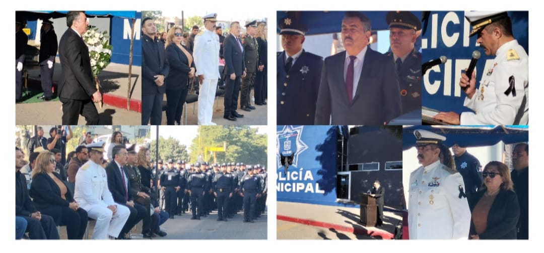 RINDEN HOMENAJE PÓSTUMO A POLICÍA JESÚS FRANCISCO RAMOS ACOSTA
