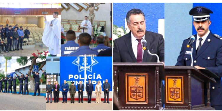 REALIZAN MISA DE ACCIÓN DE GRACIAS Y HOMENAJE A POLICÍAS CAÍDOS EN CUMPLIMIENTO DE SU DEBER