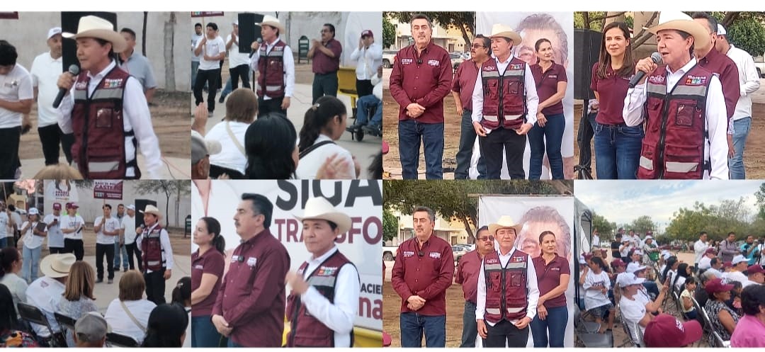 Candidato Raúl «El Pollo» Castelo Destaca Logros y Compromisos en Reunión con Vecinos de la Colonia Cumuripa