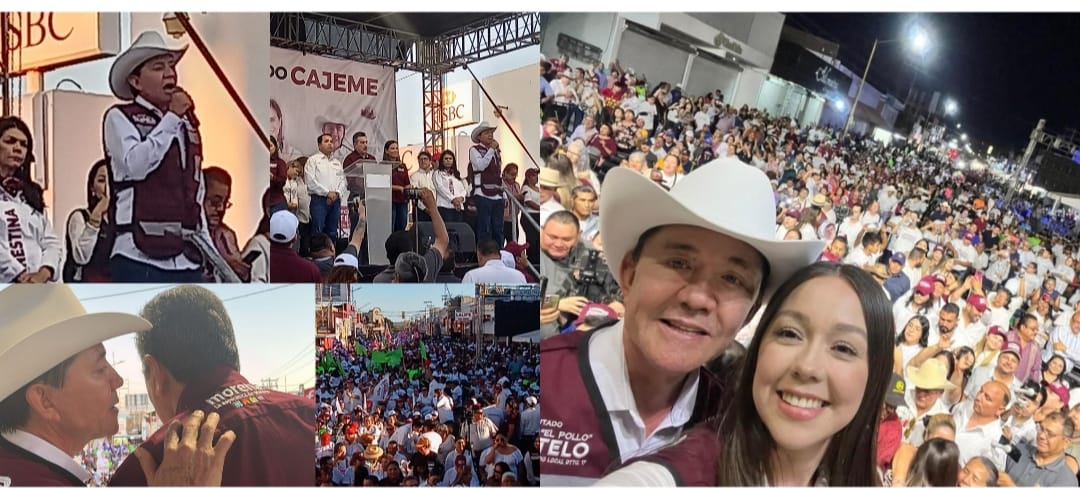 Exitoso inicio de campaña de Raúl «El Pollo» Castelo por el Distrito 17, resaltando su experiencia y resultados junto a la fórmula morenista