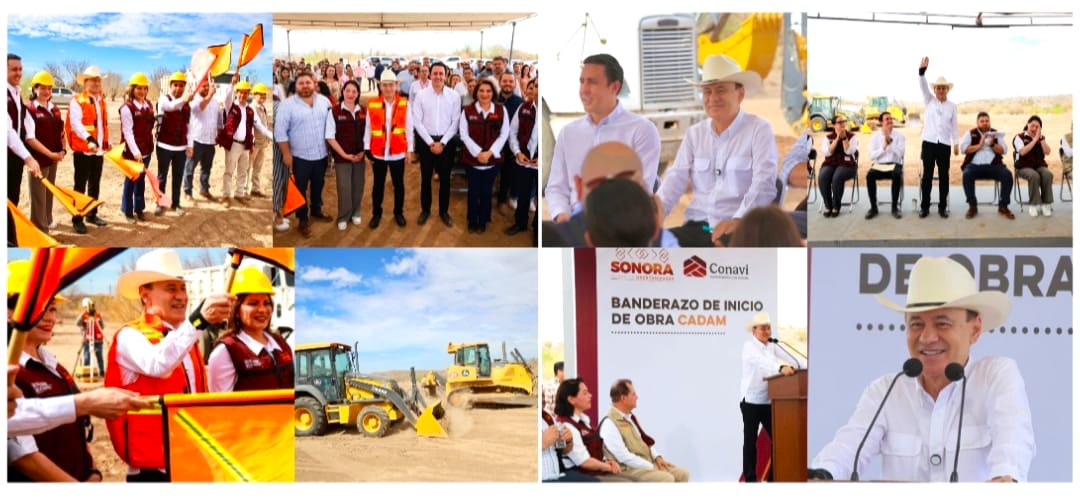 Gobernador Durazo arranca construcción de mil 450 casas en Hermosillo del Programa de Vivienda para el Bienestar