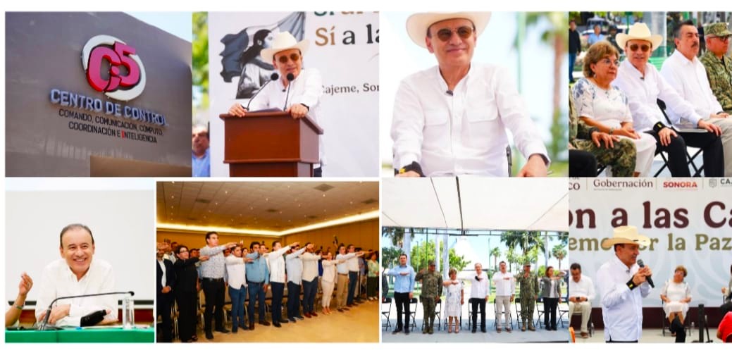 Gobernador Durazo instala Consejo Estatal de Paz y Justicia Cívica en Cajeme y fortalece estrategia de seguridad en Sonora