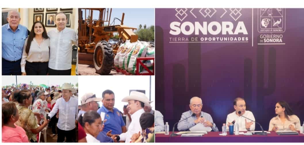 Gobernador Durazo logra expansión histórica de programas sociales del Bienestar rural