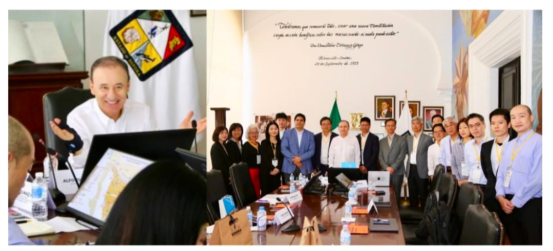 Promueve Gobernador Durazo potencial económico de Sonora ante empresarios de Taiwán
