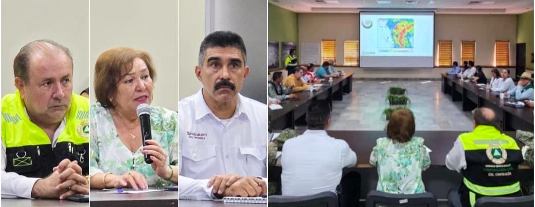INSTALAN COMITÉ DE OPERACIONES DE EMERGENCIAS ANTE TORMENTA TROPICAL RAYMOND