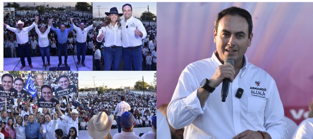 RESPALDAN CAJEMENSES A ARMANDO ALCALÁ EN SU ARRANQUE DE CAMPAÑA PARA LA PRESIDENCIA MUNICIPAL