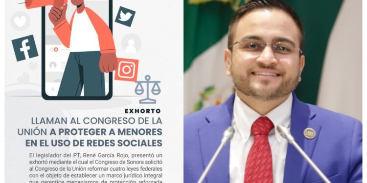 Solicita diputado René García Rojo al Congreso de la Unión fortalecer protección digital de niñas, niños y adolescentes