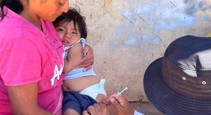 La única manera de evitar el contagio de sarampión es la vacunación: Secretaría de Salud