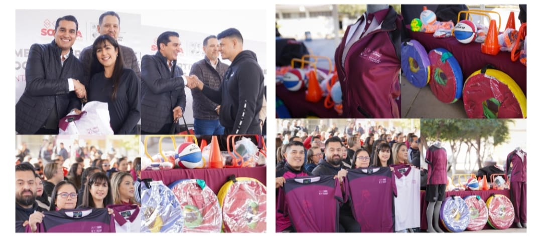 Apoya Gobierno de Sonora a docentes de Educación Física con uniformes y material deportivo