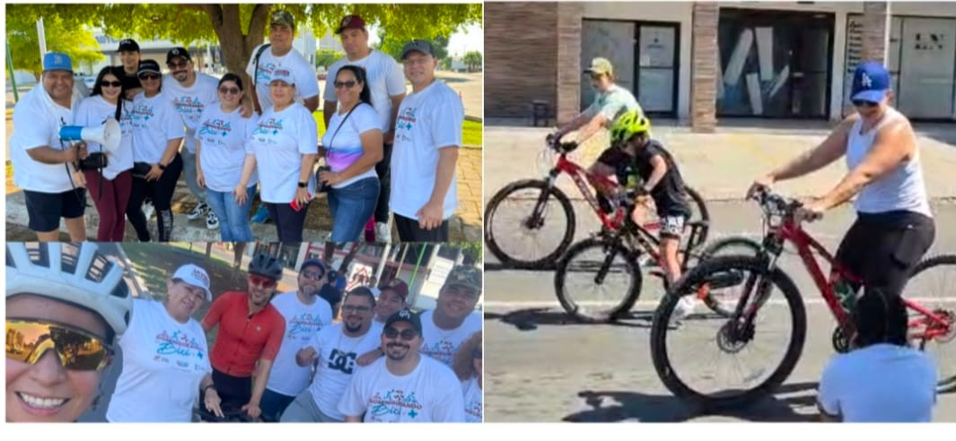SINDICATURA MUNICIPAL Y TESORERÍA PARTICIPAN EN DOMINGUEANDO EN BICI Y MÁS