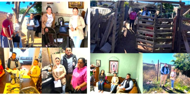 PERSONAL DE SINDICATURA REALIZA ACCIONES EN COLONIAS AVES DEL CASTILLO Y RODEO II