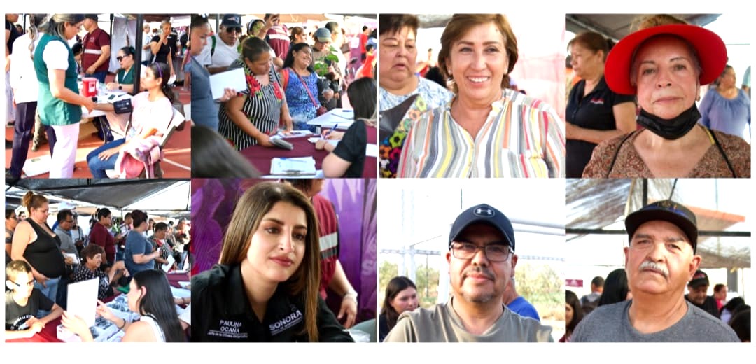 Con Sonora Atiende, Gobernador Durazo lleva servicios gratuitos a la colonia Pueblitos