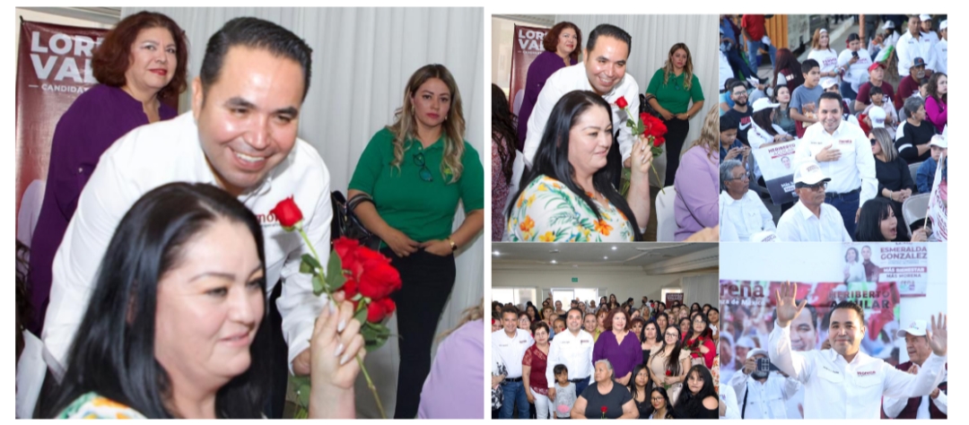 «Las mujeres mantienen la fortaleza de la 4T», asegura Heriberto Aguilar en el Día de las Madres