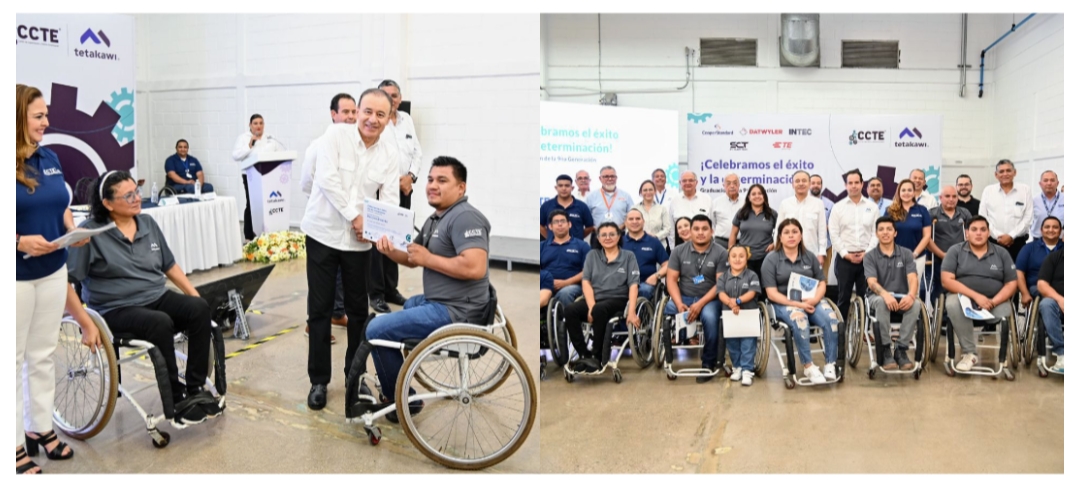 Atestigua Gobernador graduación de la novena generación del Centro de Capacitación y Talento Empresarial CCTE Tetakawi