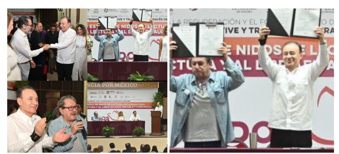 Inaugura Gobernador Durazo Encuentro Estatal de Nidos de Lectura