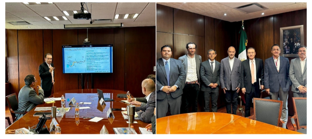 Trabaja Gobernador Durazo en nuevos proyectos de infraestructura con SICT