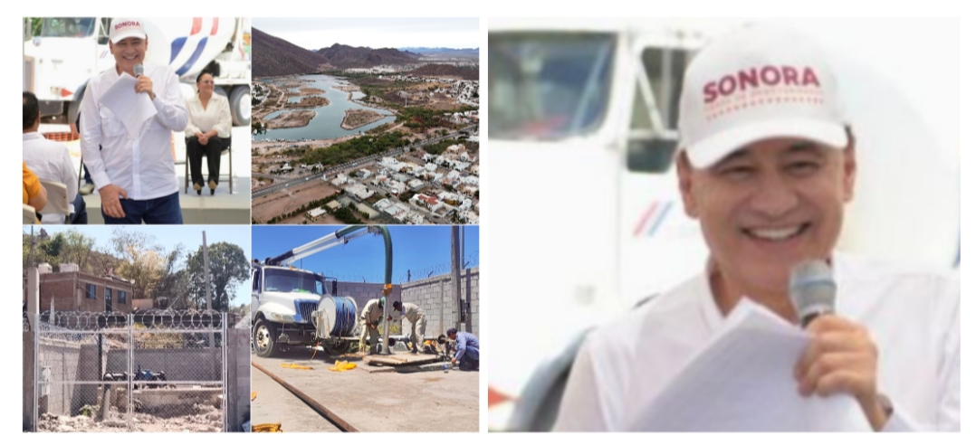 Resuelve Gobernador Durazo derrame de aguas negras en Guaymas