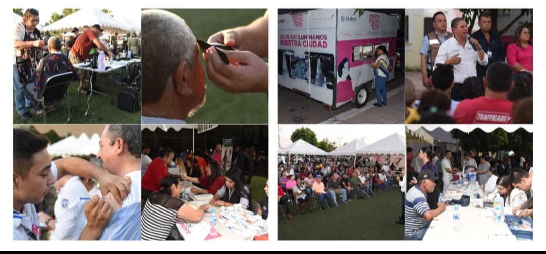 REALIZA GOBIERNO MUNICIPAL DE CAJEME PRIMERA JORNADA DE SERVICIOS EN VILLA BONITA