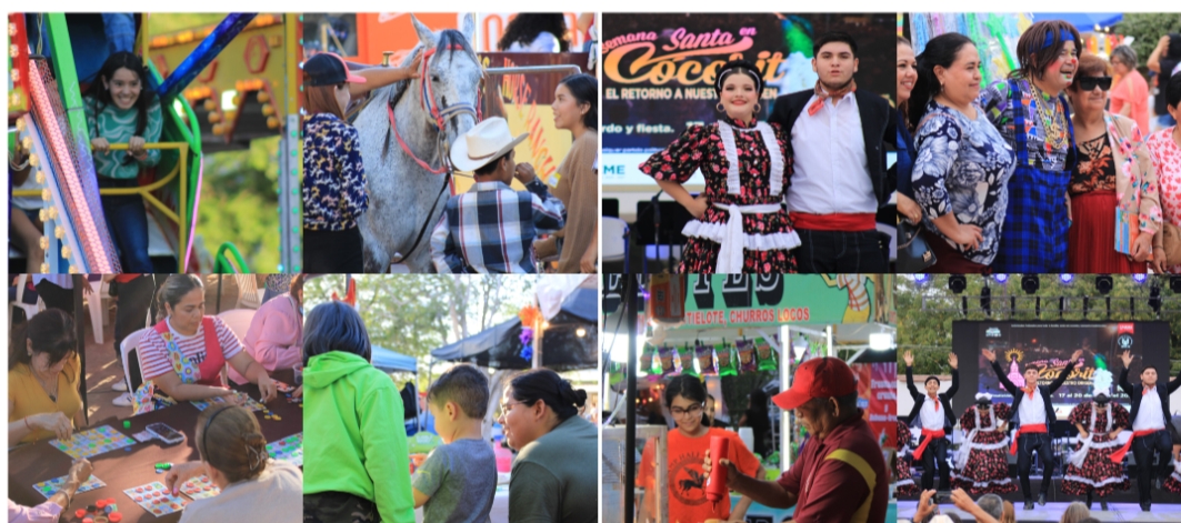 DISFRUTAN CIENTOS DE FAMILIAS DEL ARRANQUE DE SEMANA SANTA 2025 EN CÓCORIT
