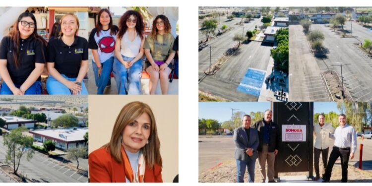 Inauguran Recarpeteo de Estacionamiento en UES San Luis Río Colorado