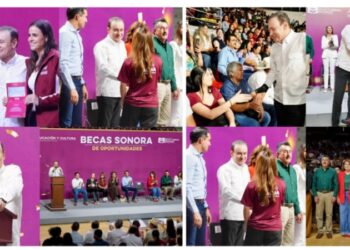 Gobernador Durazo beca a más de 600 atletas sonorenses y asegura su formación deportiva