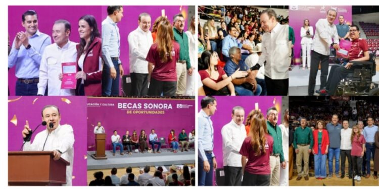Gobernador Durazo beca a más de 600 atletas sonorenses y asegura su formación deportiva