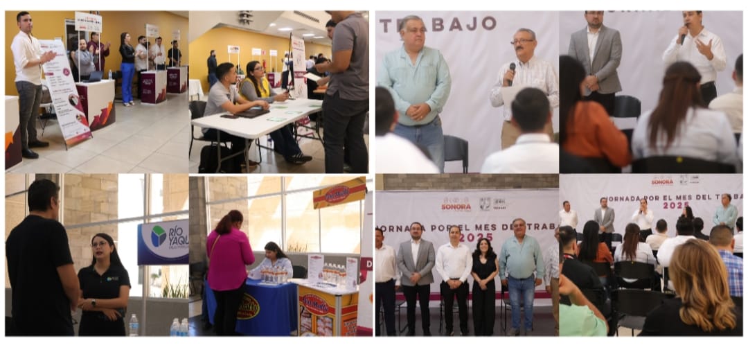 INICIA EN CAJEME PRIMER JORNADA POR EL MES DEL TRABAJO