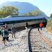Claudia Sheinbaum reacciona al descarrilamiento del Tren Interoceánico