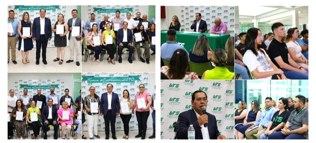 ENTREGA RECTOR DE UTS NOMBRAMIENTOS Y RECONOCIMIENTOS ACADÉMICOS