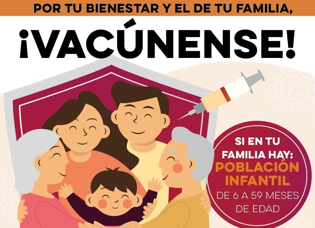 Invita Gobierno de Sonora a la población a vacunarse en temporada invernal