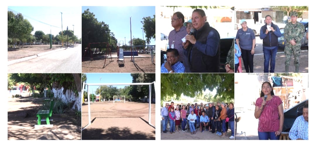 COADYUVAN GOBIERNO MUNICIPAL DE CAJEME, SEMAR Y SOCIEDAD EN REHABILITACIÓN DE PARQUE PÚBLICO