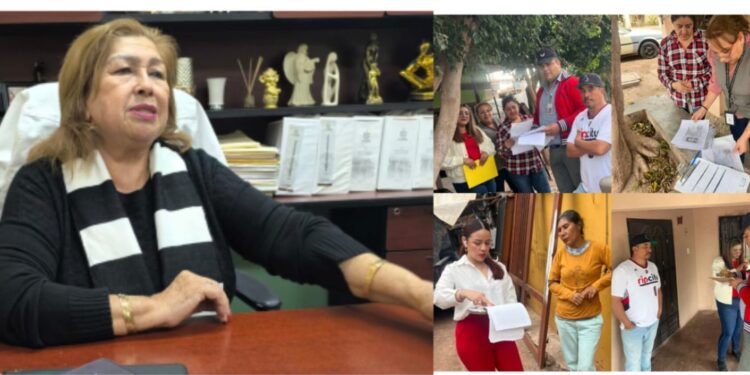 SINDICATURA CONTINÚA CON VISITAS DOMICILIARIAS EN COLONIA JAVIER LAMARQUE DE PUEBLO YAQUI