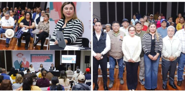 Socializa Congreso de Sonora reforma a favor de personas adultas mayores en Guaymas
