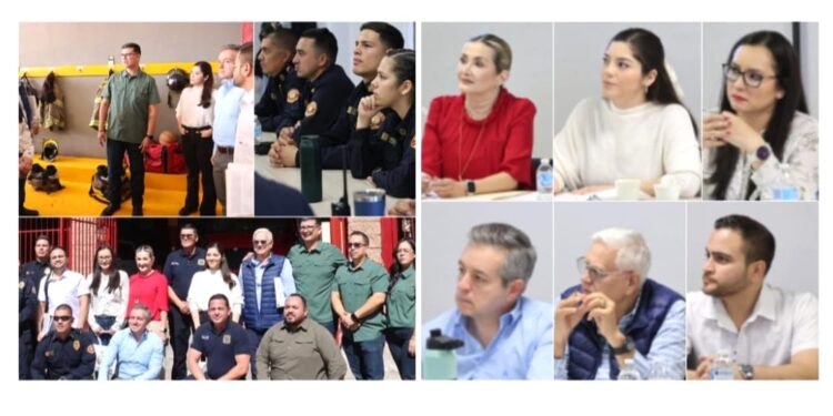 Realiza Comisión de Salud del Congreso del Estado visita a instalaciones del Cuerpo de Bomberos