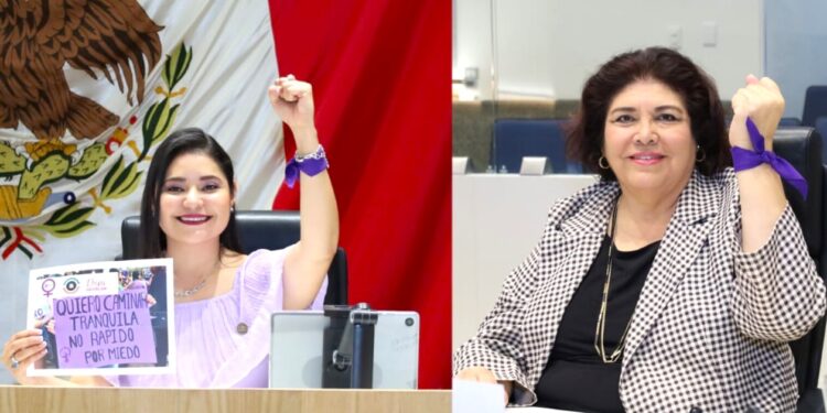 Diputadas Alicia Gaytán Sánchez y Dení Gastélum Barreras reafirman compromiso con los derechos de las mujeres