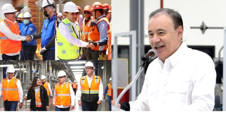 Gobernador Durazo convierte a Sonora en líder manufacturero en la frontera norte